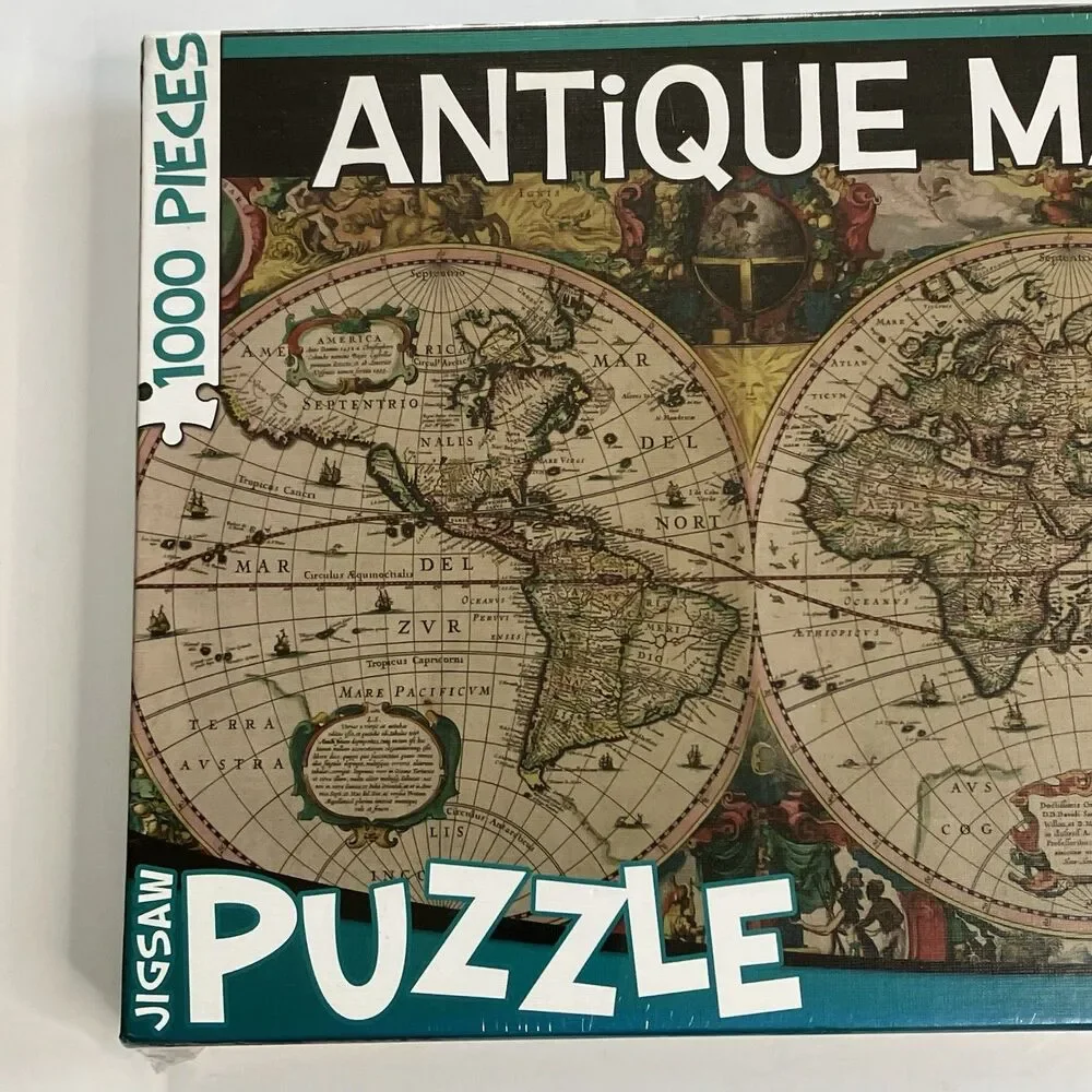 Go! Games Antique Map 1000-Piece Jigsaw Puzzle 29